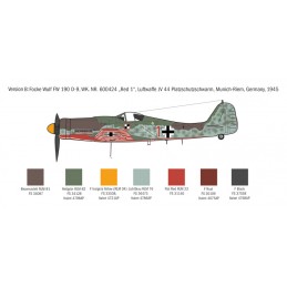Avion Focke Wulf Fw190 D-9 1/72 Italeri Italeri I1312 - 5