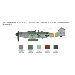 Focke Wulf Fw190 D-9 1/72 Italeri aircraft Italeri I1312 - 7