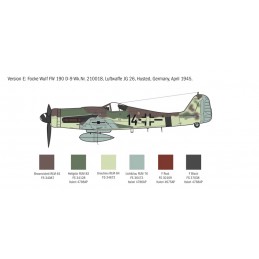 Focke Wulf Fw190 D-9 1/72 Italeri aircraft Italeri I1312 - 8