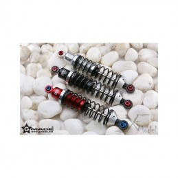 Amortisseurs Team ZERO noirs 94mm soft (4) Gmade Gmade GM20404 - 2