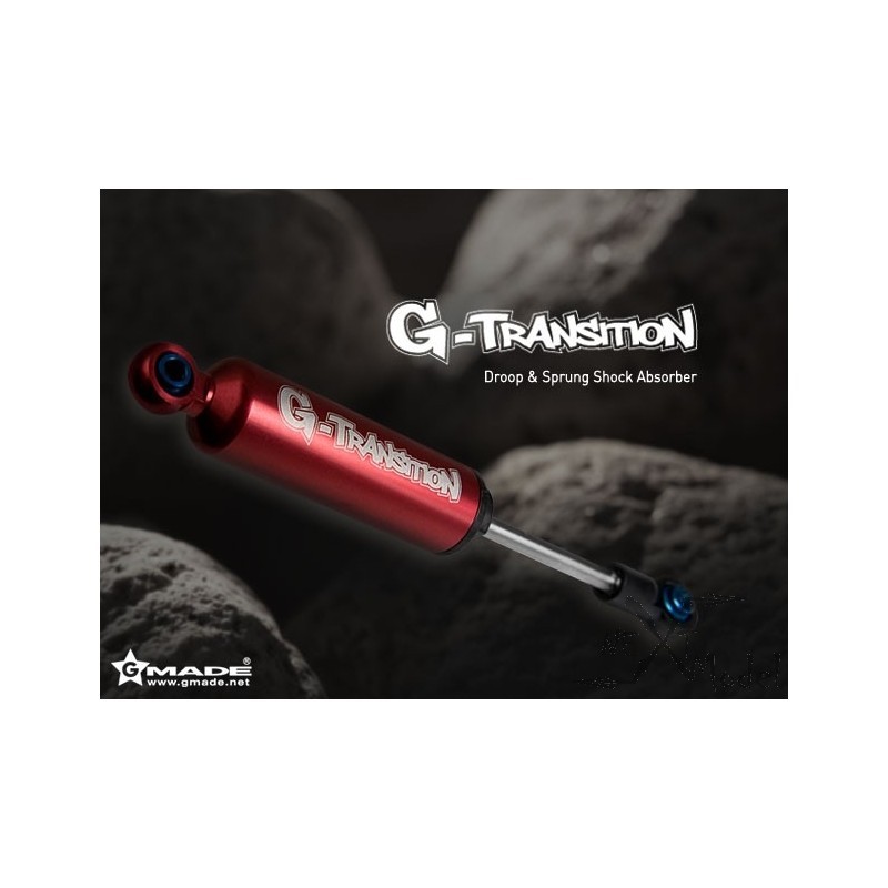 Amortisseurs G-Transition rouges 90mm (4) Gmade Gmade GM20601 - 5