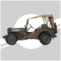 Willys Jeep & Accessories 1/8 - IXO IXO Models IXC.JPW.FK - 4