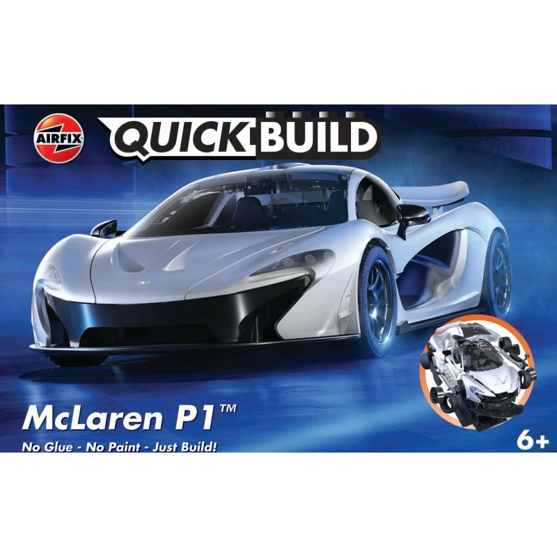 McLaren P1 Blanche - Quick Build Airfix Airfix J6028 - 1