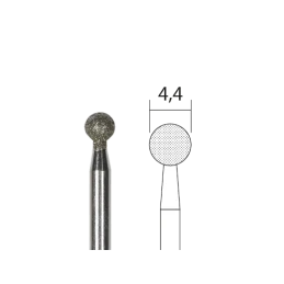 Round diamond grinding bit Ø 4.4 mm (x2) Proxxon Proxxon PRX-28226 - 2