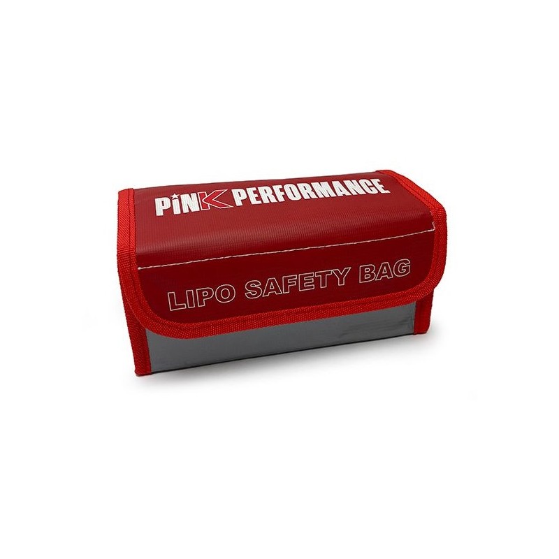 Sac protection LiPo anti-feu bloc - L (200x90x90mm) Pink Performance Pink Performance PP0-LB001L - 1