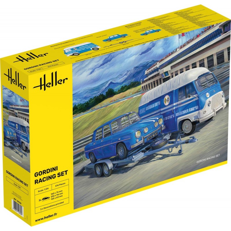 Set Gordini Racing 1/24 Heller Heller HEL-50328 - 1