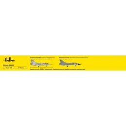 Mirage 2000 C 1/72 Heller + colle et peintures Heller HEL-56303 - 4