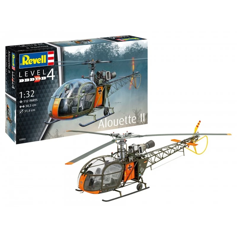 Alouette II 1/32 Revell helicopter Revell 03804 - 1 Alouette II 1/32 Revell helicopter Revell 03804 - 1