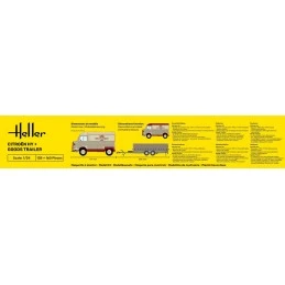 Citroën HY + remorque 1/24 Heller Heller HEL-50331 - 4