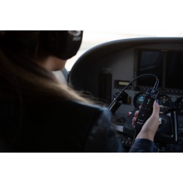 Carbon P1 Passive Bluetooth Headset + Pilot Communications Bag Pilot Communication USA CARBON-P1/GA - 6