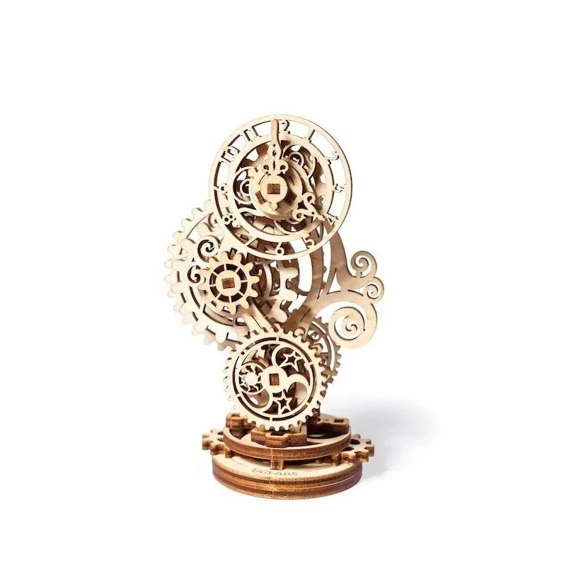 Steampunk Clock 2.0 Puzzle 3D Wood UGEARS UGEARS UG-70219 - 1 Steampunk Clock 2.0 Puzzle 3D Wood UGEARS UGEARS UG-70219 - 1