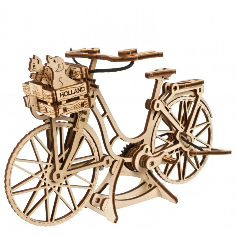 Dutch Bicycle Puzzle 3D Wood UGEARS UGEARS UG-70251 - 1 Dutch Bicycle Puzzle 3D Wood UGEARS UGEARS UG-70251 - 1