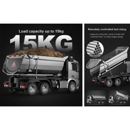 Mercedes Benz Arocs RC Dump Truck - T2M T2M T805 - 6