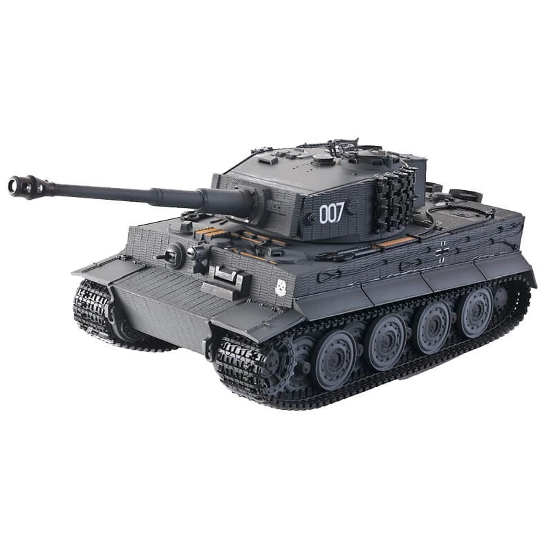 Char RC German Tiger I Gris 1/24 RTR Taigen  TG3841-11-L-G - 1