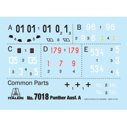 Char Panther Ausf.A 1/72 Italeri Italeri I7018 - 3