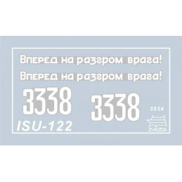 Soviet ISU-122 1/35 Zvezda destroyer tank Zvezda Z3534 - 2