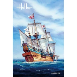 Boat Golden Hind 1/96 Heller Heller HEL-80829 - 2