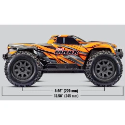 Mini MAXX BL-2S 4WD 1/16 2.4Ghz + accu / chargeur Traxxas Traxxas TRX-107154-1 - 17