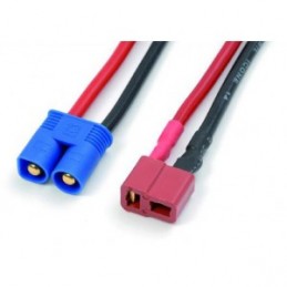 Adapter EC3 male / female Dean 14AWG 10cm DYS 8270 - 1