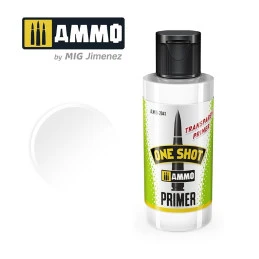 copy of Acrylic paint PRIMER White ONE SHOT (60ml) Mig AMMO - MIG Jimenez A.MIG-2041 - 1