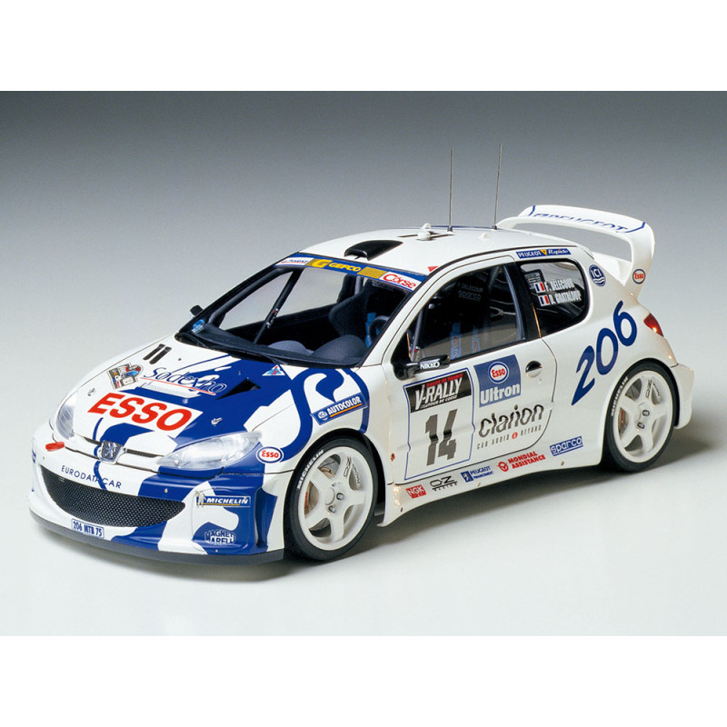 Peugeot 206 WRC 1/24 Tamiya Tamiya 24221 - 1