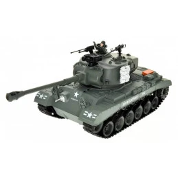RC Tank USA M26 Pershing "Snow Leopard" Green 1/18 RTR Brother Tank  BT-814 - 2