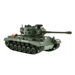 RC Tank USA M26 Pershing "Snow Leopard" Green 1/18 RTR Brother Tank  BT-814 - 6