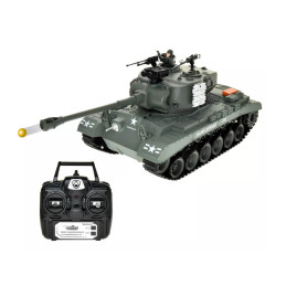 RC Tank USA M26 Pershing "Snow Leopard" Green 1/18 RTR Brother Tank  BT-814 - 3