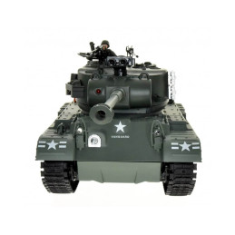 Char RC USA M26 Pershing "Snow Leopard" Vert 1/18 RTR Brother Tank  BT-814 - 9