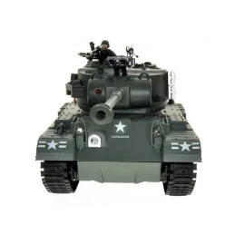 RC Tank USA M26 Pershing "Snow Leopard" Green 1/18 RTR Brother Tank  BT-814 - 9