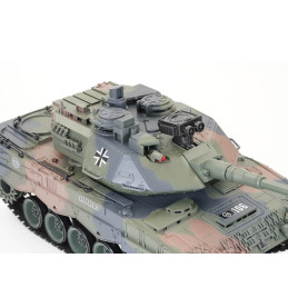 Char RC German Leopard 2 Camouflage 1/18 RTR Brother Tank  BT-822 - 7