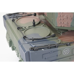 Char RC German Leopard 2 Camouflage 1/18 RTR Brother Tank  BT-822 - 9