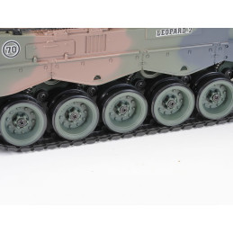 Char RC German Leopard 2 Camouflage 1/18 RTR Brother Tank  BT-822 - 10