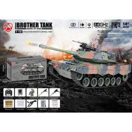 copy of RC German Tiger 1 Grey 1/18 RTR Tank Brother Tank  BT-822 - 11