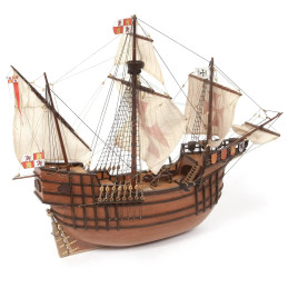 Santa Maria boat 1/50 Ochre wood construction kit OcCre 12010 - 2