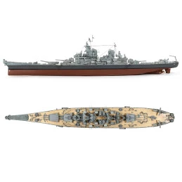 USS Missouri BB-63 1/200 Ochre Wood Construction Kit OcCre 16002 - 7