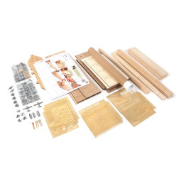 USS Missouri BB-63 1/200 Ochre Wood Construction Kit OcCre 16002 - 10