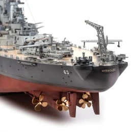 USS Missouri BB-63 1/200 Ochre Wood Construction Kit OcCre 16002 - 4