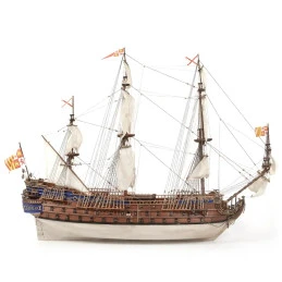 Boat San Felipe 1/86 Ochre wood construction kit OcCre 15002 - 4