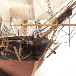 Belle Poule boat 1/90 Ochre wood construction kit OcCre 15007 - 6