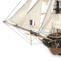 Belle Poule boat 1/90 Ochre wood construction kit OcCre 15007 - 8