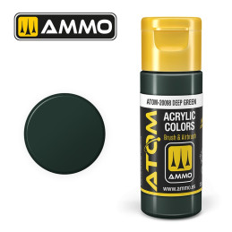 Peinture acrylique Vert profond 20ml ATOM AMMO