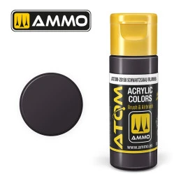 Peinture acrylique Schwartzgrau RLM66 20ml ATOM AMMO