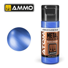 Aotake Blue Acrylic Paint 20ml ATOM METALLIC AMMO