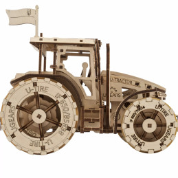 Le tracteur gagne Puzzle 3D bois UGEARS UGEARS UG-70184 - 2