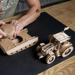 Tractor Wins UGEARS Wood 3D Puzzle UGEARS UG-70184 - 5