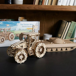 Tractor Wins UGEARS Wood 3D Puzzle UGEARS UG-70184 - 8