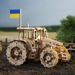 Tractor Wins UGEARS Wood 3D Puzzle UGEARS UG-70184 - 9