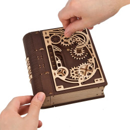 UGEARS 3D Wooden Puzzle Book of Secrets UGEARS UG-70265 - 2