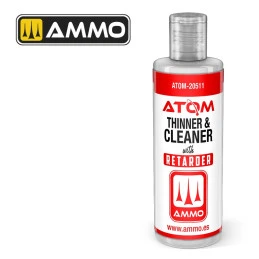 Thinner and Cleaner with Retardant (60ml) ATOM AMMO AMMO - MIG Jimenez ATOM-20511 - 1